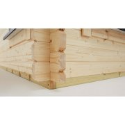 16x12 Power Pent Log Cabin | Scandinavian Timber